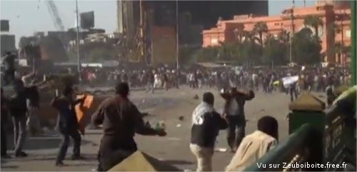 video-manifestation-violence-caire-egypte